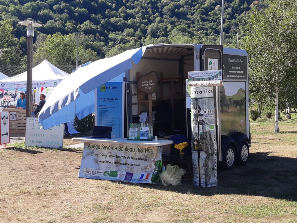 Ariège sève de bouleau bio évènement sportif