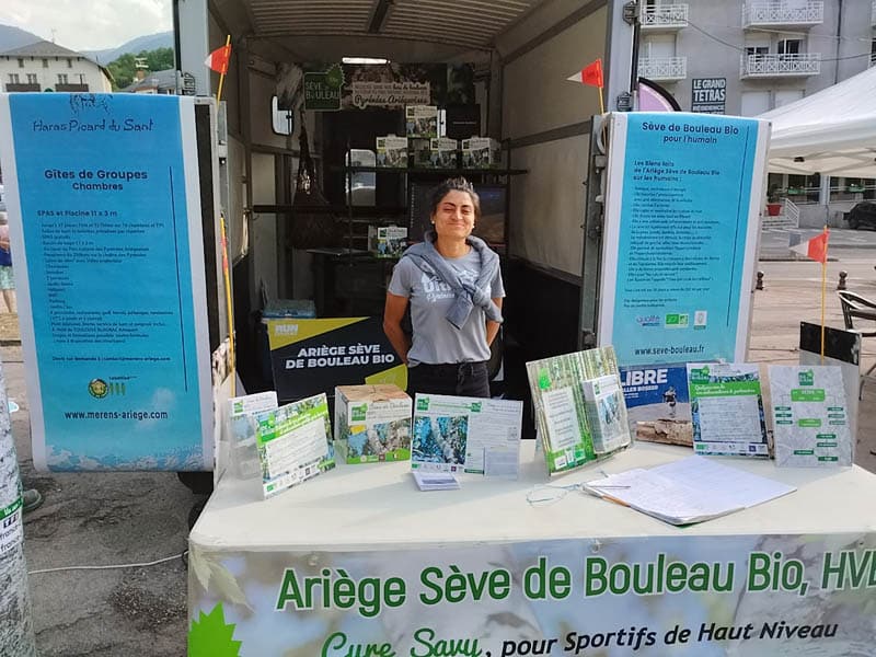 Ariège sève de bouleau bio partenaire de l'Ultrariège 2023